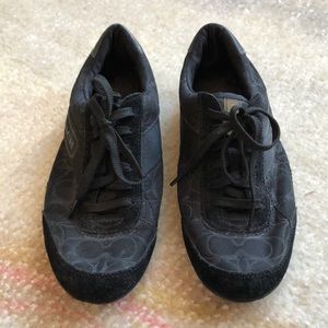 Coach Sneakers - Black on Black 7.5M